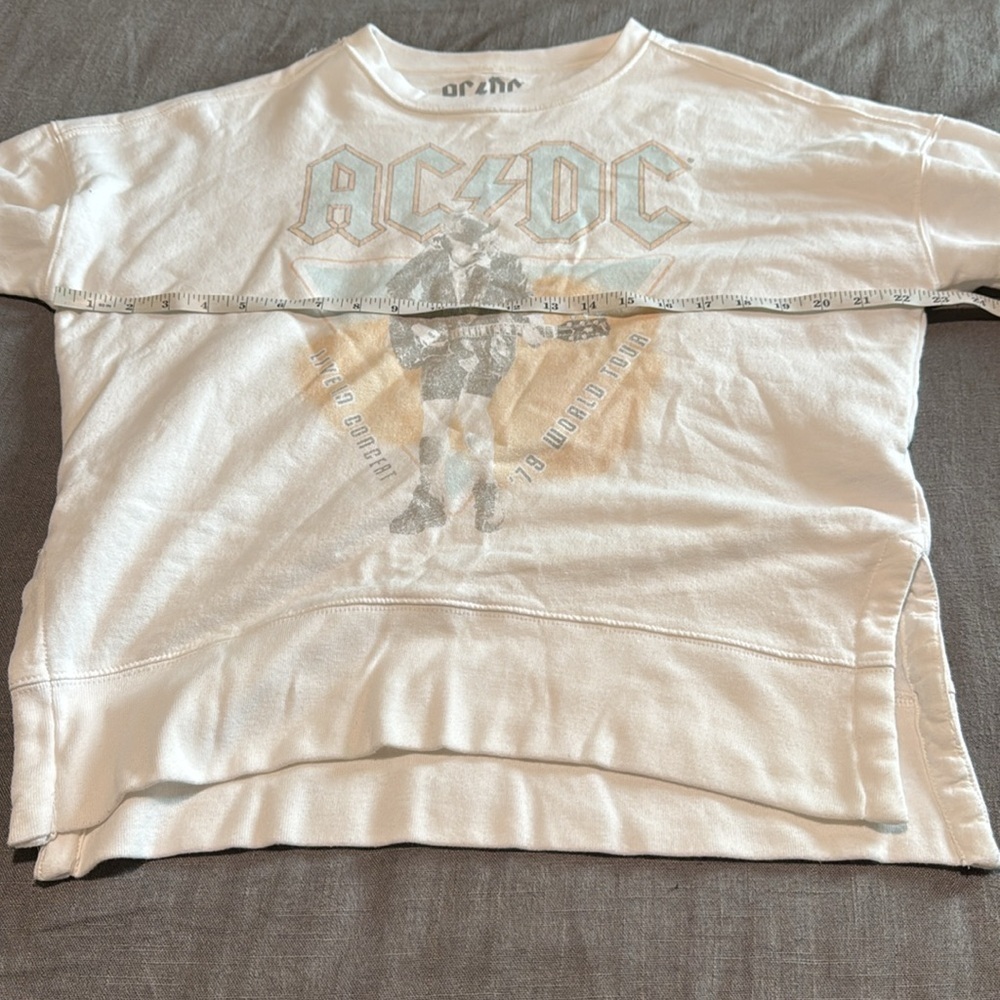 AC/DC Cream Graphic Tee - Picture 4 of 7